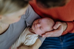 Forældre med nyfødt baby